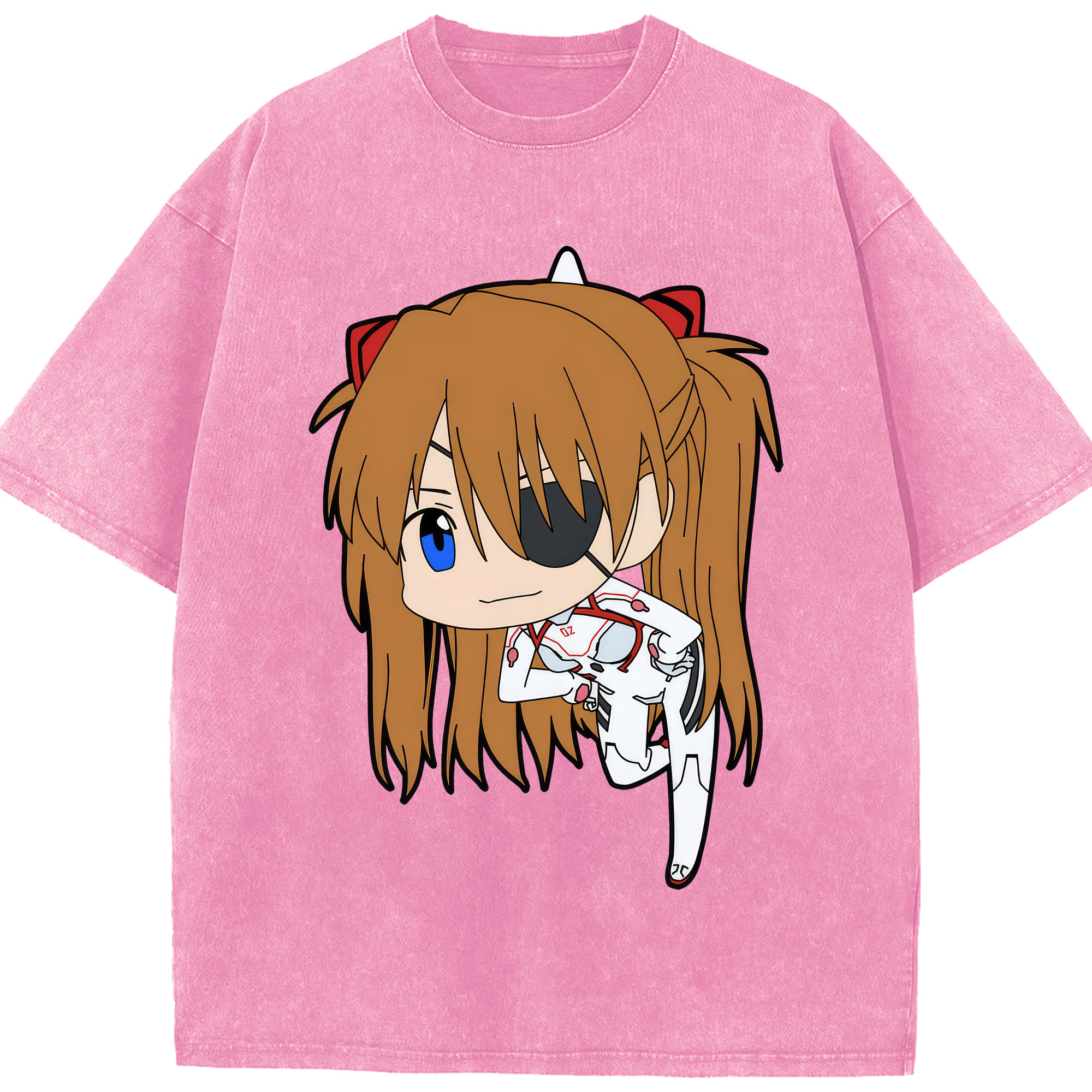 （画像用） EVA 新世紀エヴァンゲリオン 綿100% ヴィンテージ風 半袖Tシャツ（フロントプリント）